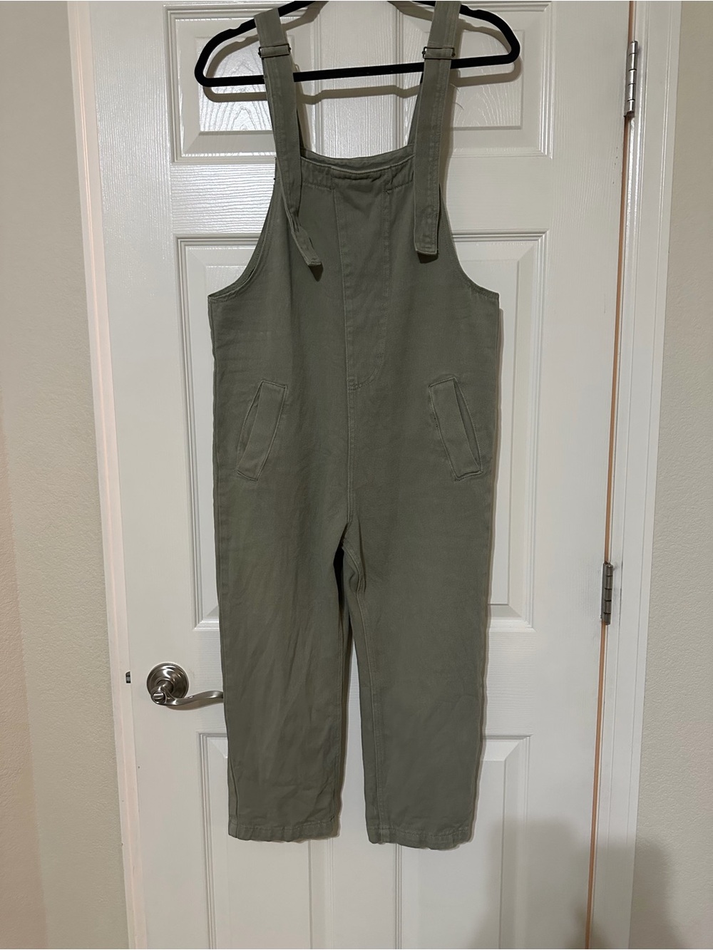 Style Rack Kiara Olive Green Utility Jumpsuit